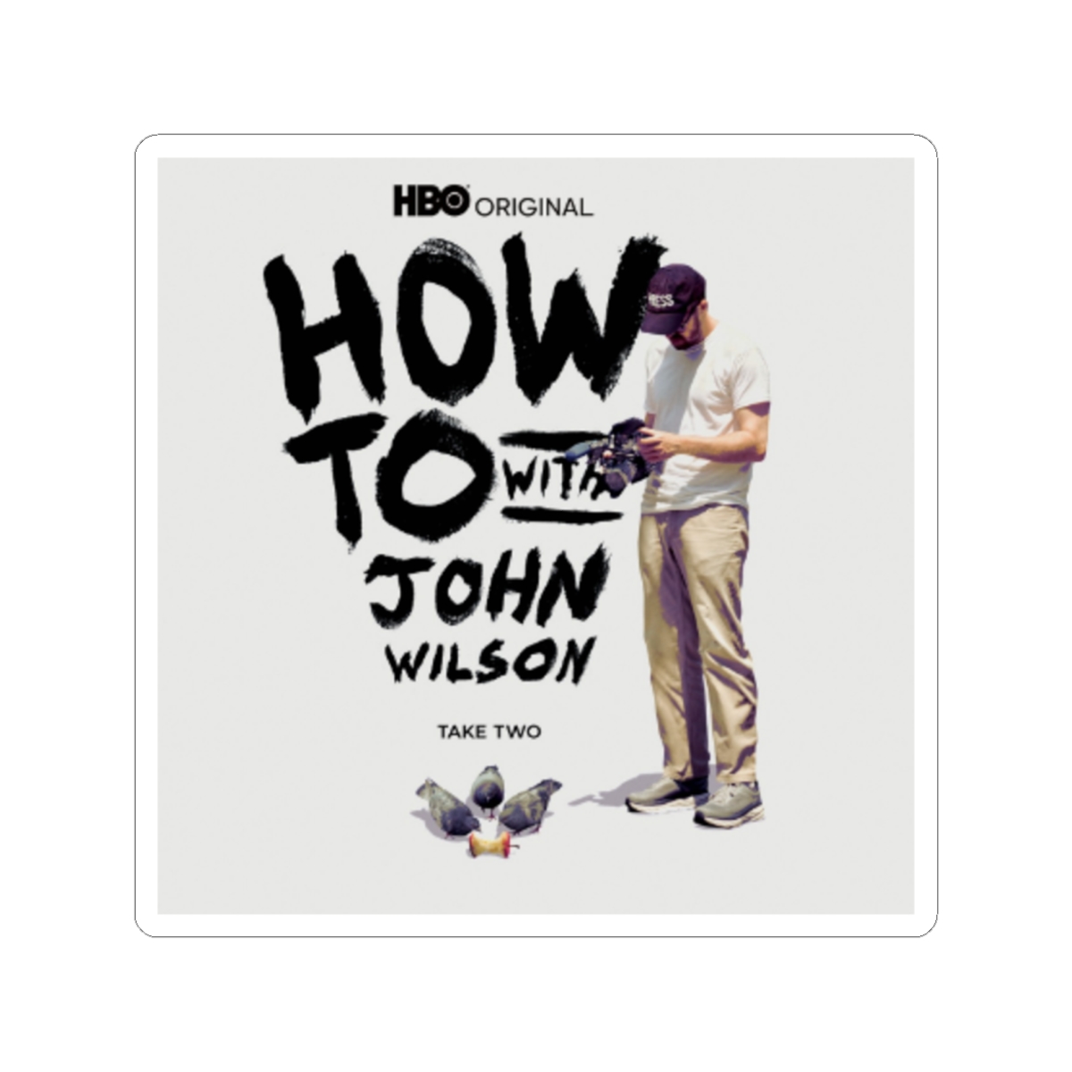 How To with John Wilson Sticker #2 - How To with John Wilson official Stickers merch