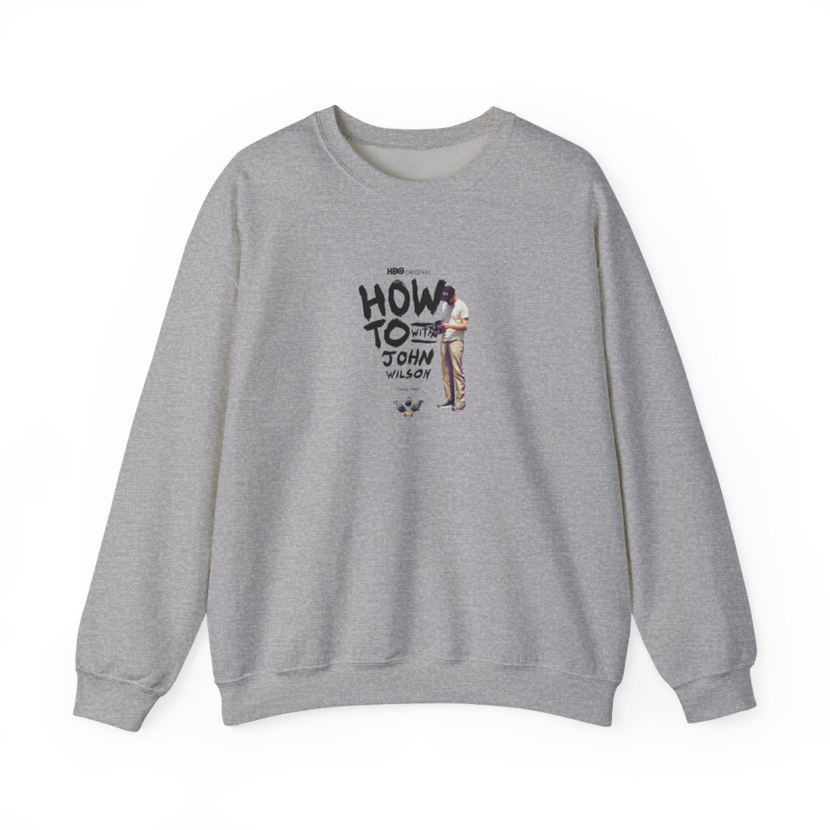 How To with John Wilson Crewneck Sweatshirt - alternate angle 2, merchandise